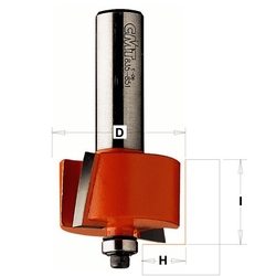 CMT C935 Zaoblovacia fréza na polodrážku - H12,7 D34,9x19 S=12 HM