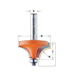 CMT Fréza zaoblovacia vydutá - R9,5 D31,7x14 S=6 HW