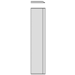 IGM Hobľovací nôž mäkké-tvrdé drevo - 550x35x3