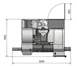 CNC obrábacie centrum OPTImill F 150 HSC (24 pozícií)