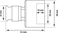 Redukce závitníku GT24-M10