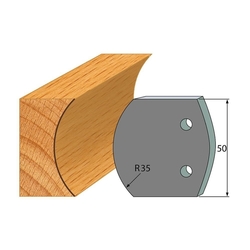 IGM Profil 545 - pár obmedzovačov 50x4mm SP